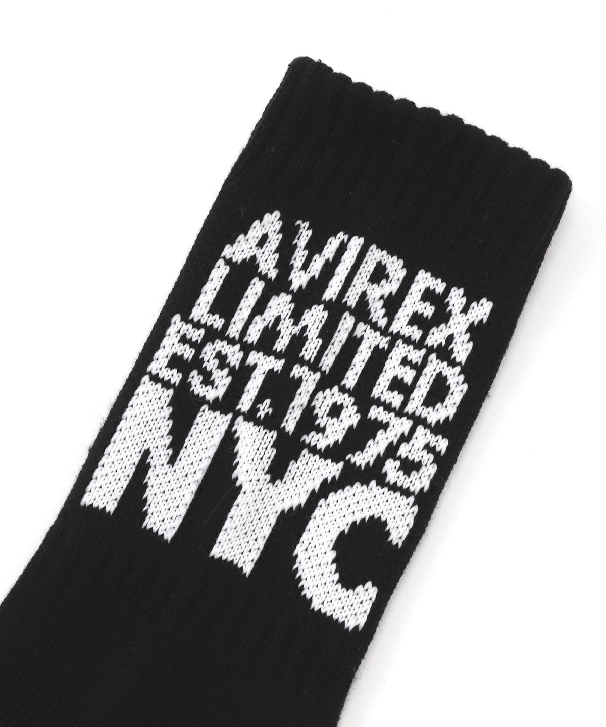 《直営店限定》JACQUARD AVIREX NYC SOCKS
