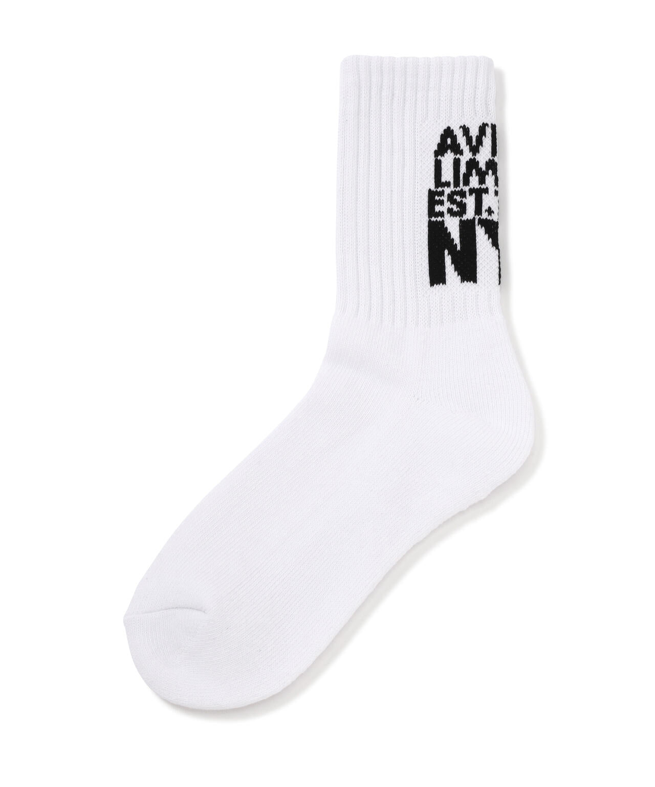 《直営店限定》JACQUARD AVIREX NYC SOCKS