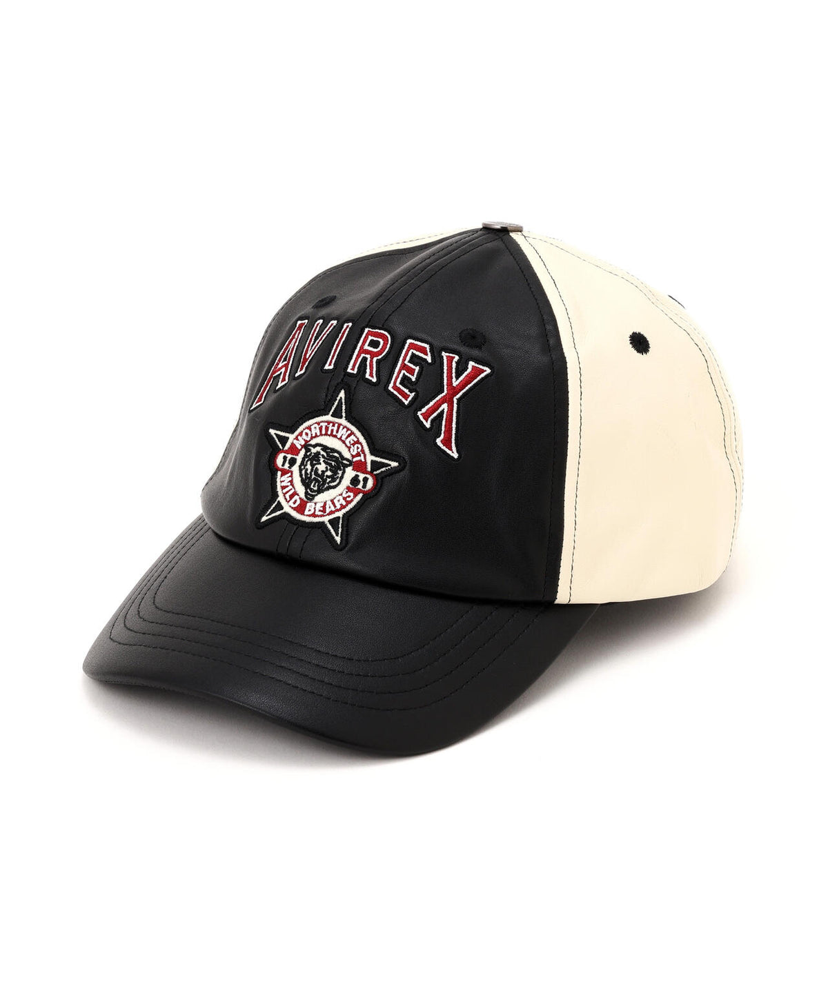 VARSITY LEATHER CAP ”WILD BEAR”