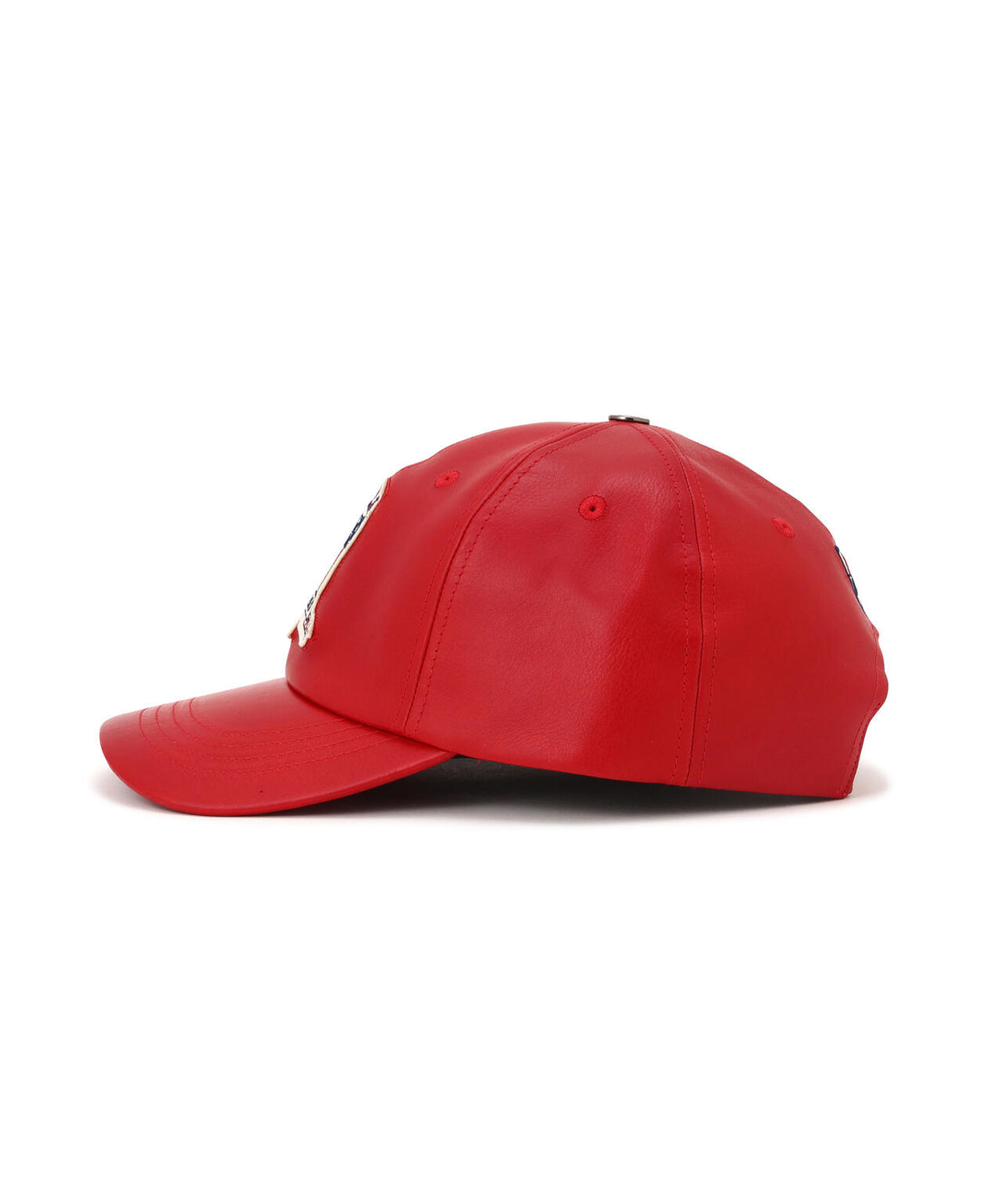 VARSITY LEATHER CAP ”SIGNATURE LOGO”