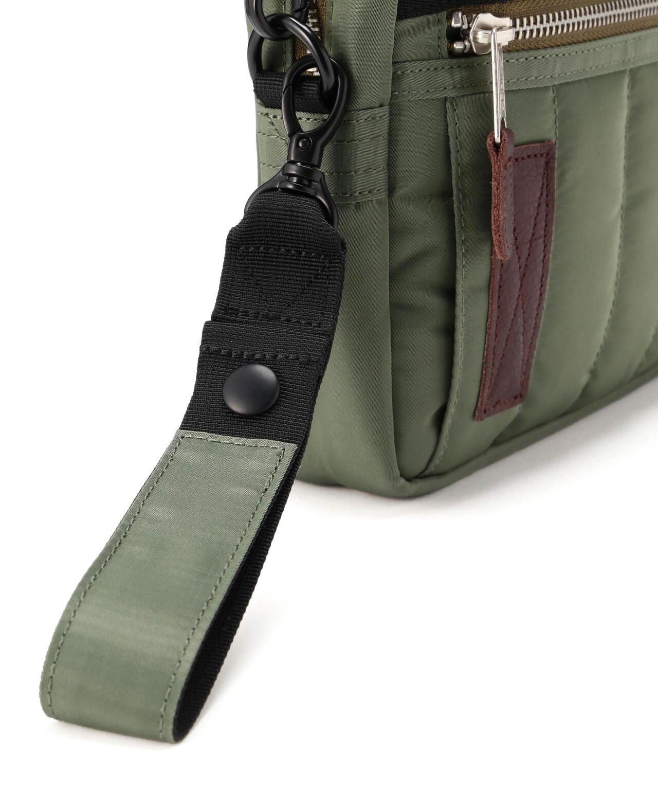 FLIGHT NYLON ”BOX SHOULDER BAG”