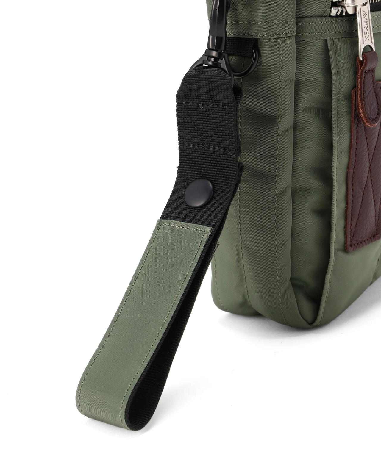 FLIGHT NYLON ”VERTICAL SHOULDER BAG”