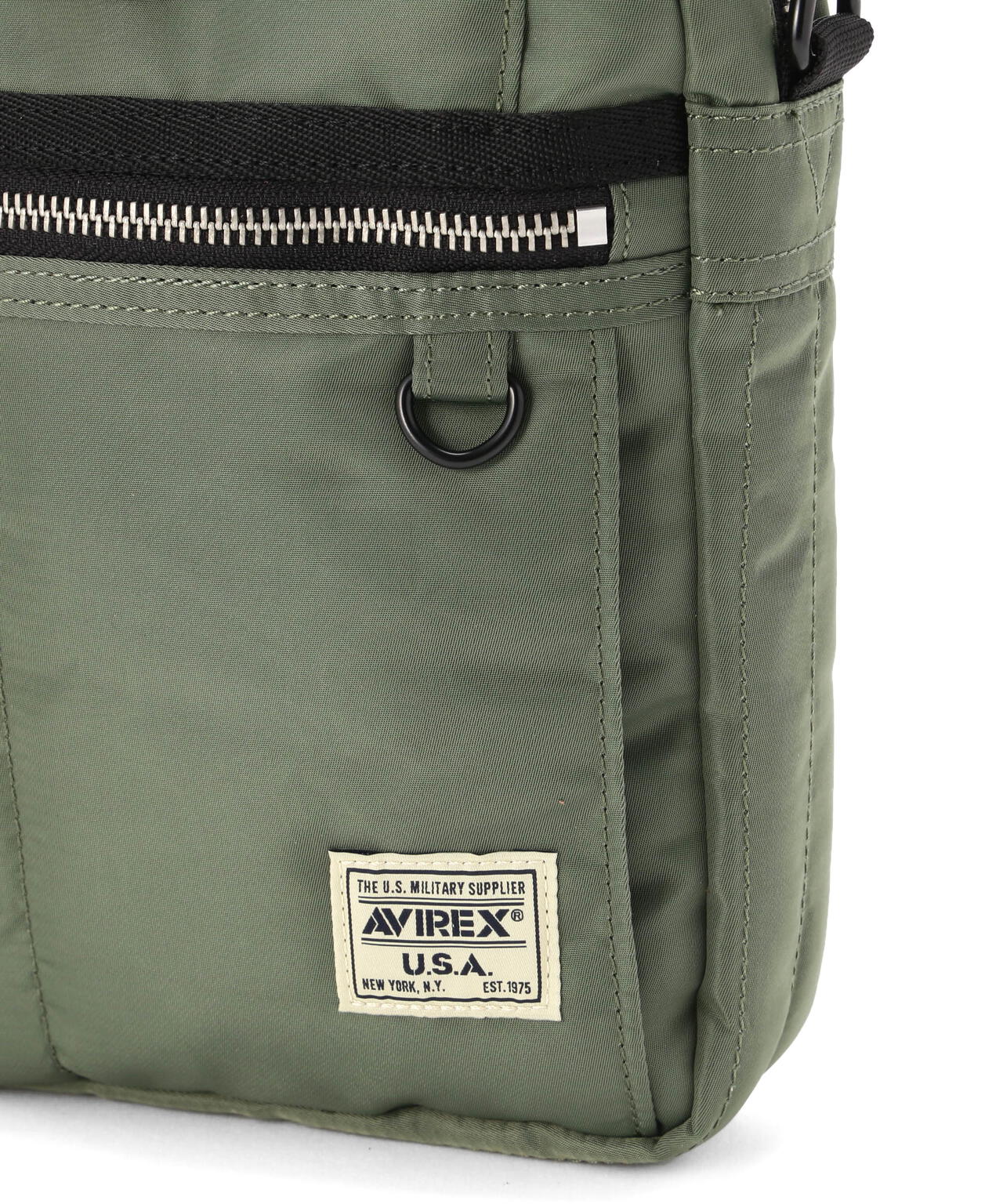 FLIGHT NYLON ”VERTICAL SHOULDER BAG”