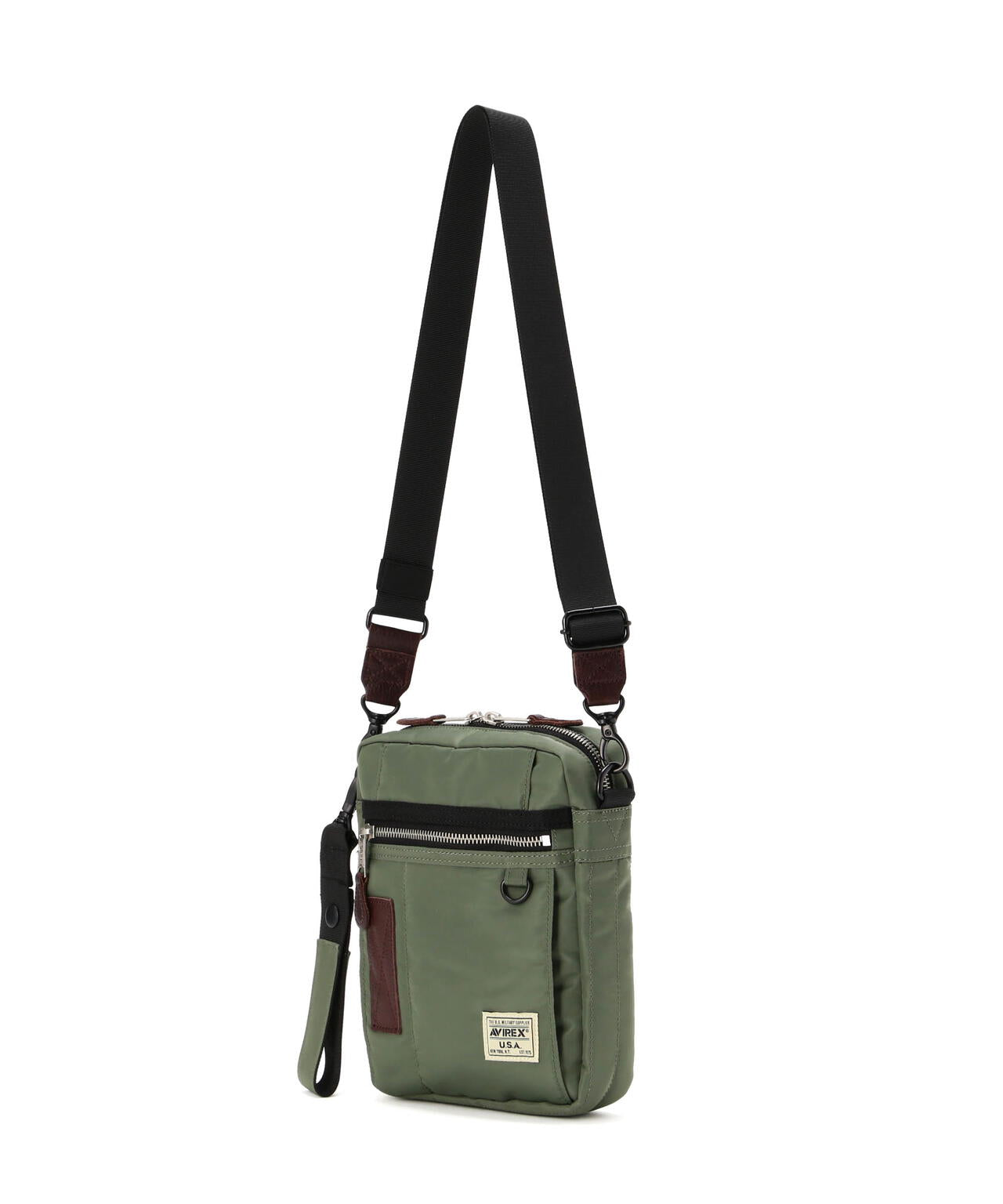FLIGHT NYLON ”VERTICAL SHOULDER BAG”