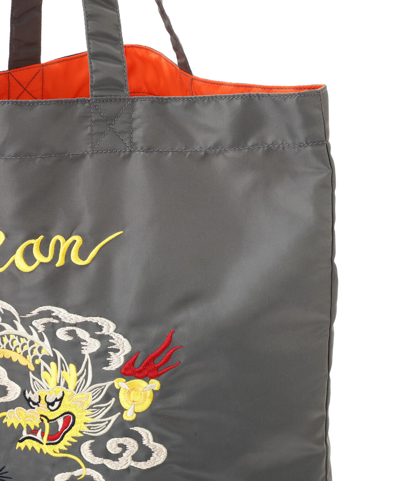 《WEB限定》NYLON TOTE BAG ”DRAGON & TIGER”