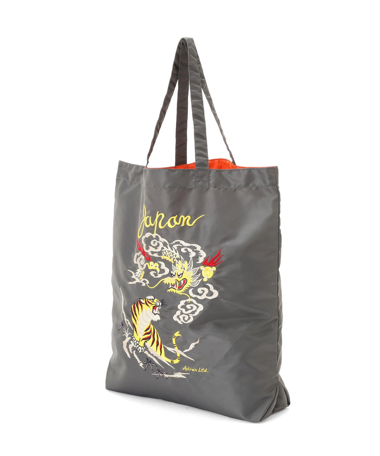 《WEB限定》NYLON TOTE BAG ”DRAGON & TIGER”