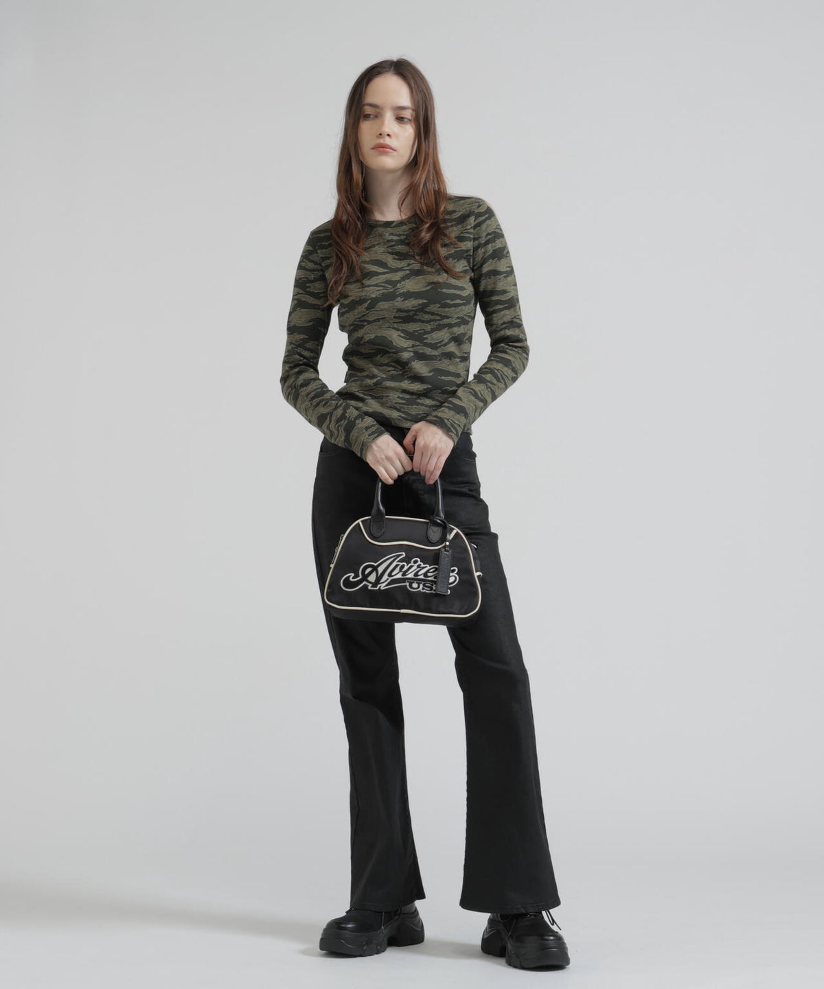 《WEB&DEPOT限定》LOGO MINI BOSTON BAG