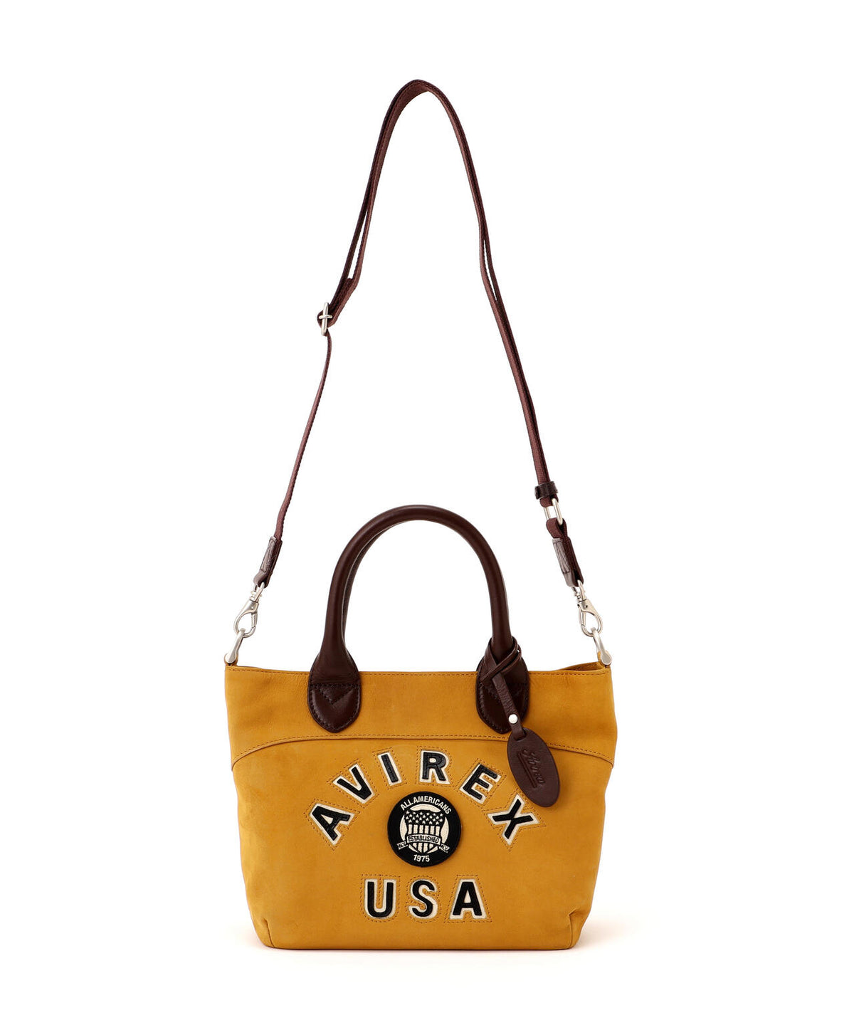 《直営店限定》LX VARSITY LEATHER MINI TOTE BAG