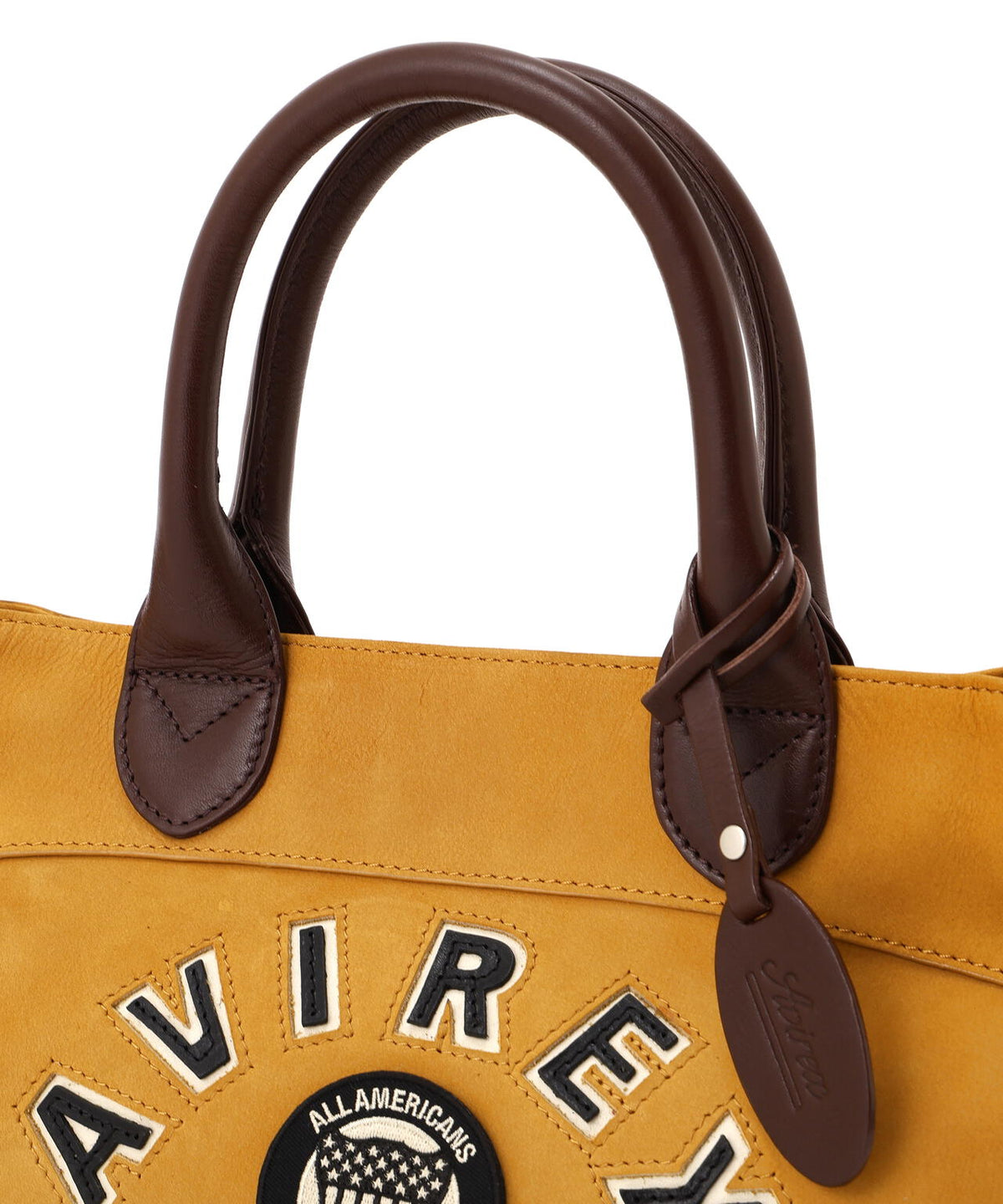 《直営店限定》LX VARSITY LEATHER MINI TOTE BAG
