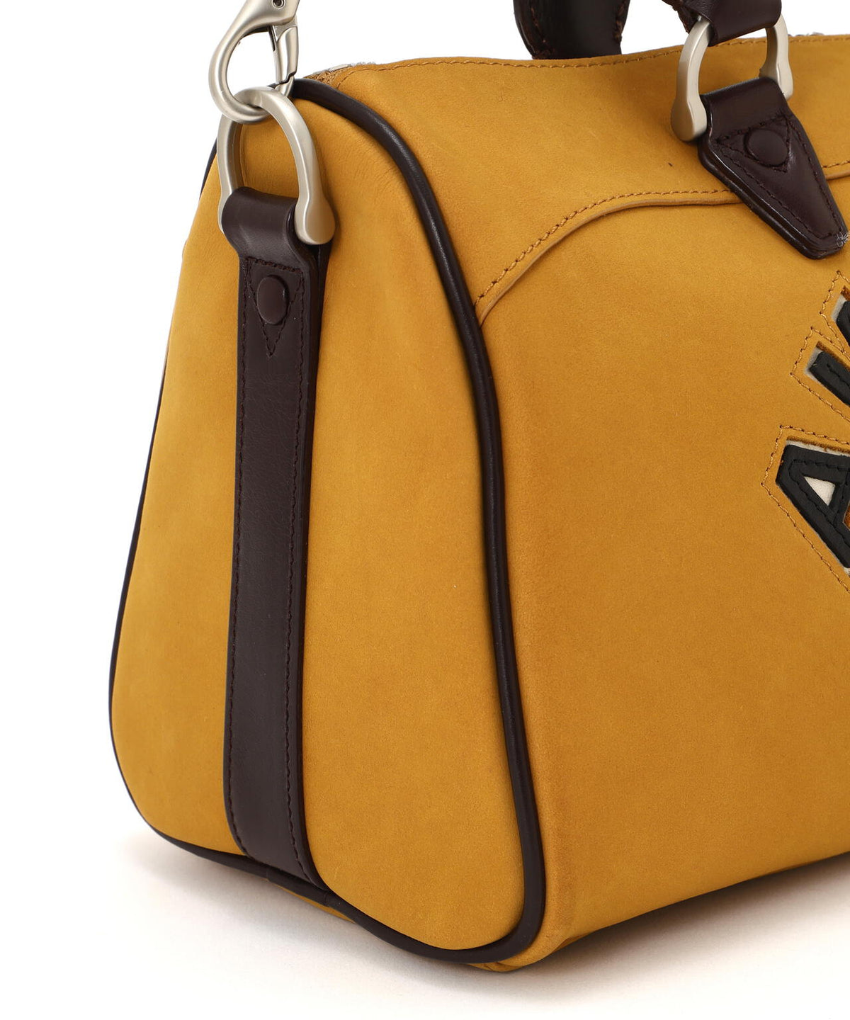 《直営店限定》LX VARSITY LEATHER MINI DUFFLE BAG