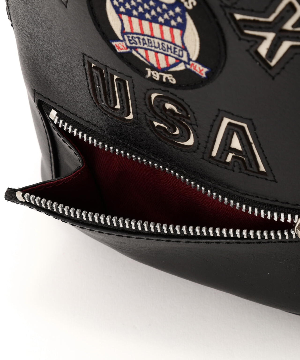 《直営店限定》VARSITY LEATHER MINI BACKPACK/AVX 5653