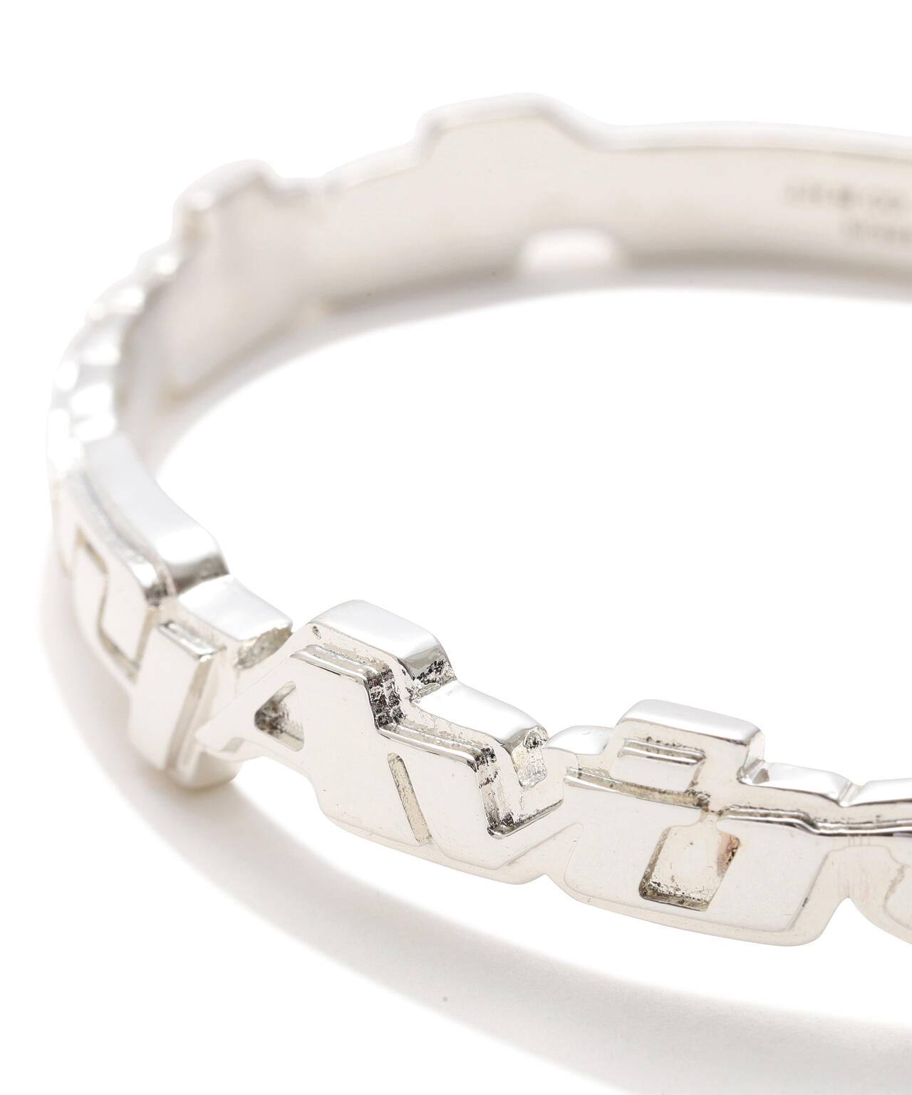 《AVIREX by J.H.M CO.,LTD.》GOALERS SIGNATURE LOGO BANGLE