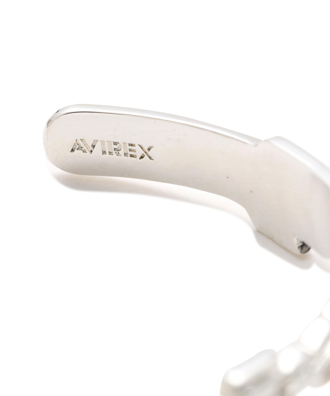 《AVIREX by J.H.M CO.,LTD.》GOALERS SIGNATURE LOGO BANGLE