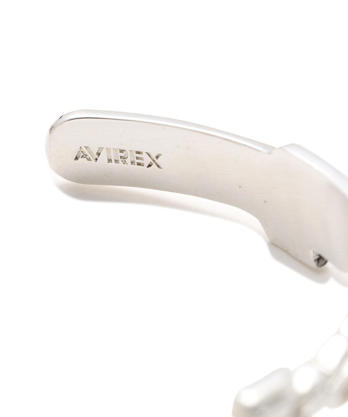 《AVIREX by J.H.M CO.,LTD.》GOALERS SIGNATURE LOGO BANGLE
