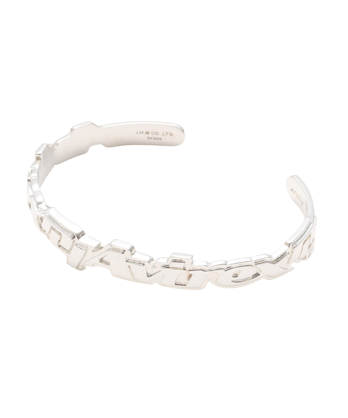 《AVIREX by J.H.M CO.,LTD.》GOALERS SIGNATURE LOGO BANGLE
