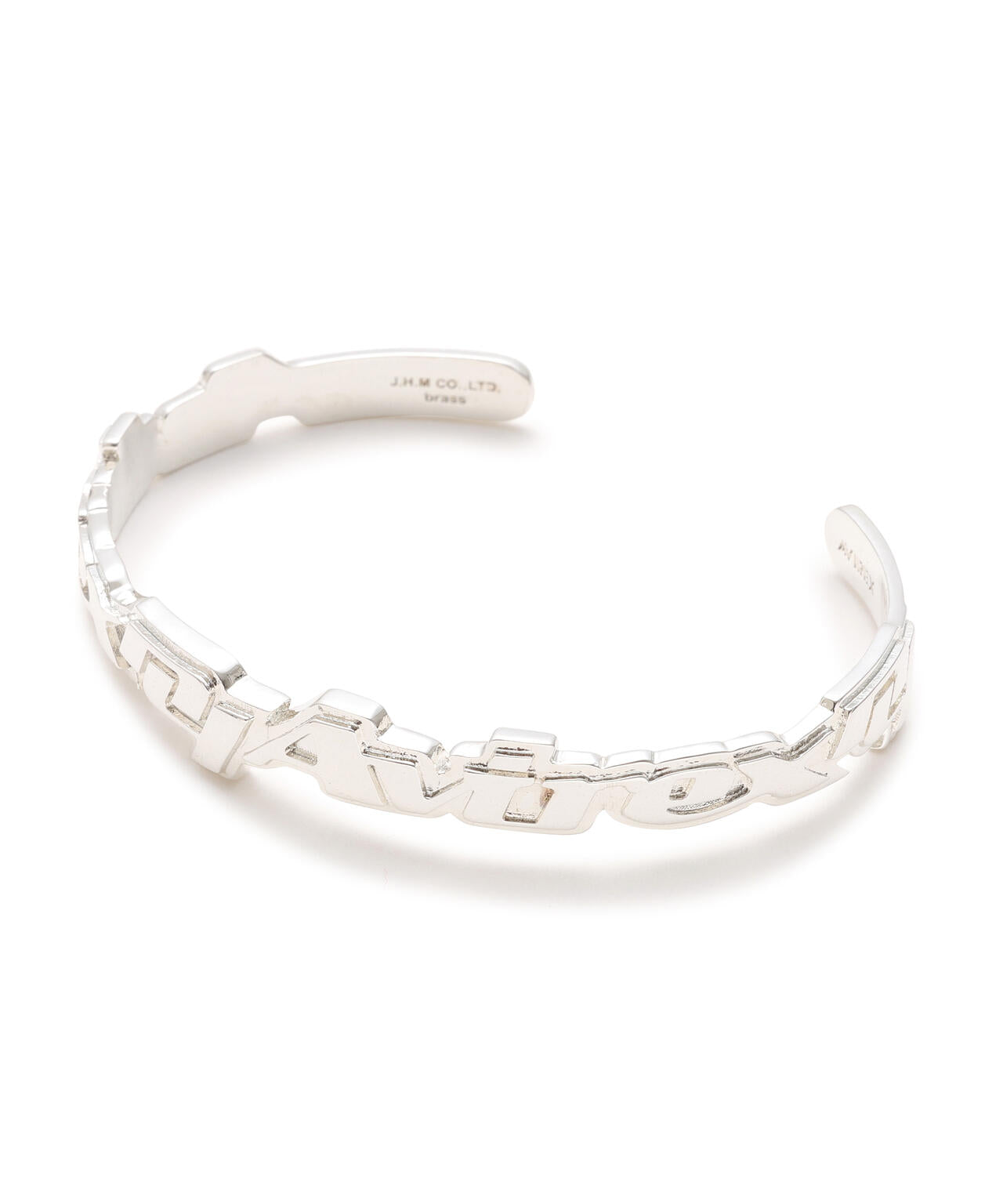 《AVIREX by J.H.M CO.,LTD.》GOALERS SIGNATURE LOGO BANGLE