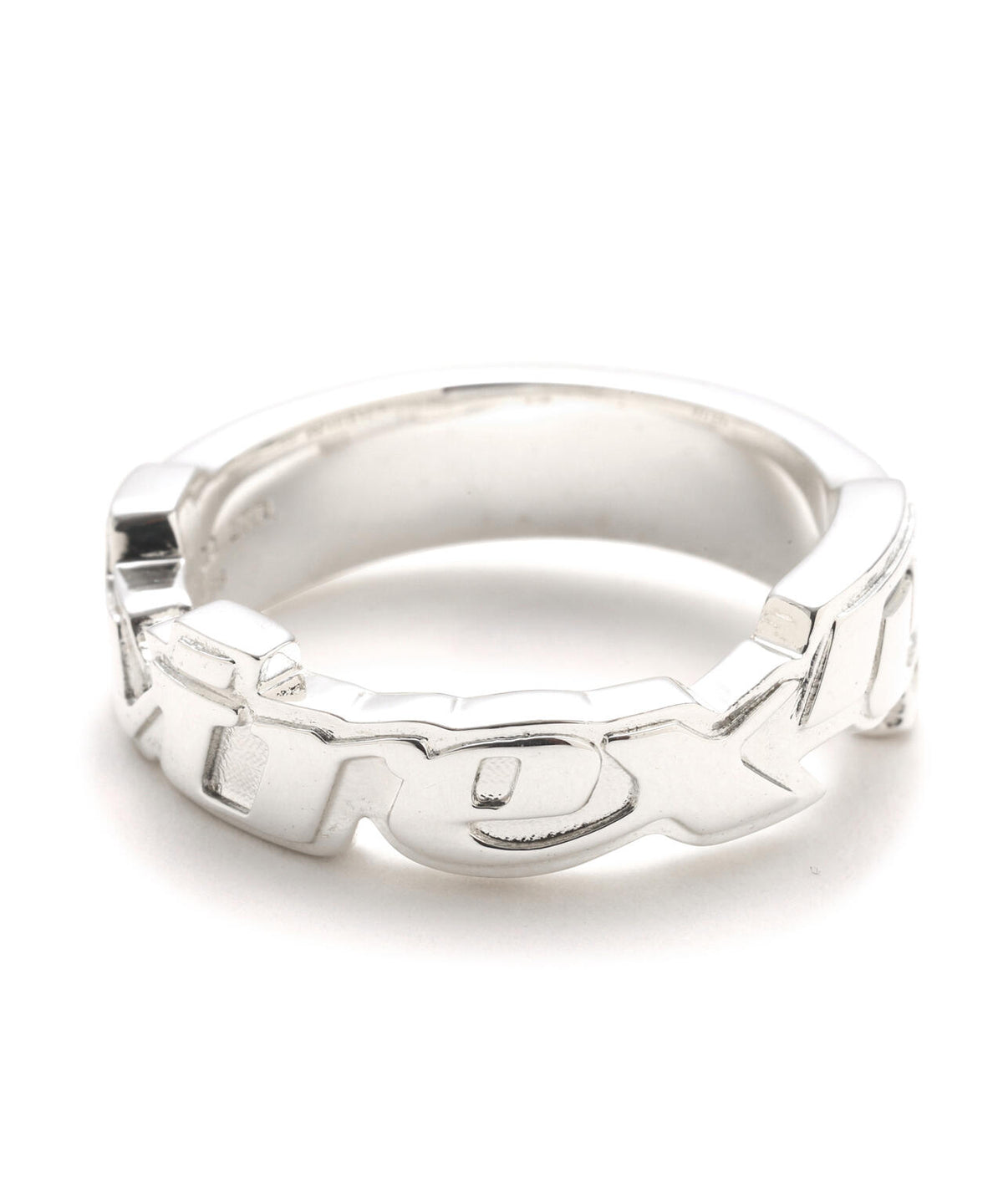 《AVIREX by J.H.M CO.,LTD.》GOALERS SIGNATURE LOGO RING