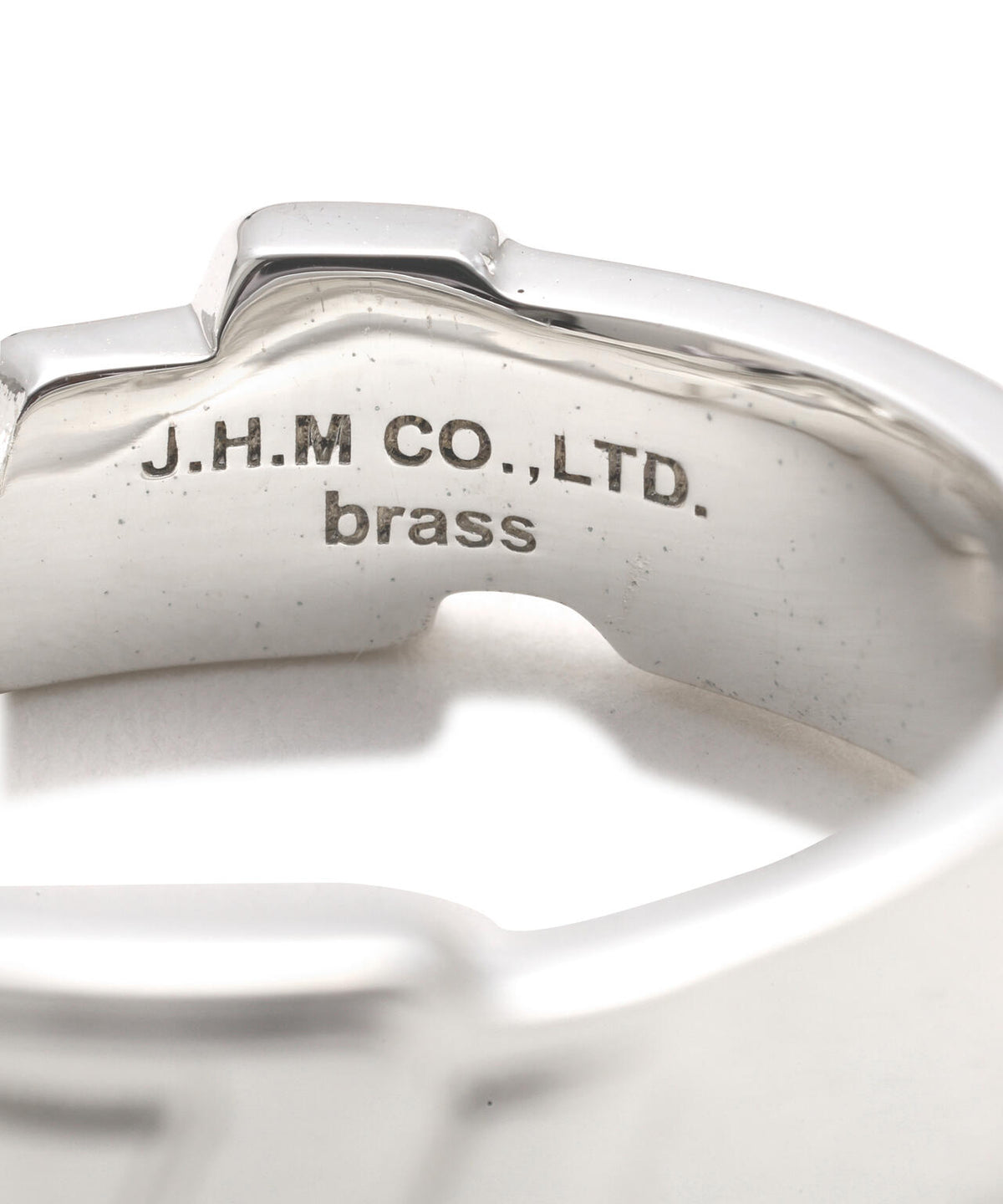 《AVIREX by J.H.M CO.,LTD.》GOALERS SIGNATURE LOGO RING