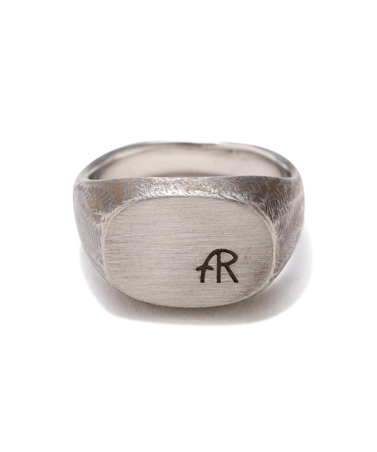 《AVIREX × STUDEBAKER METALS》SIGNET RING AR ”STAINLESS PATINA”