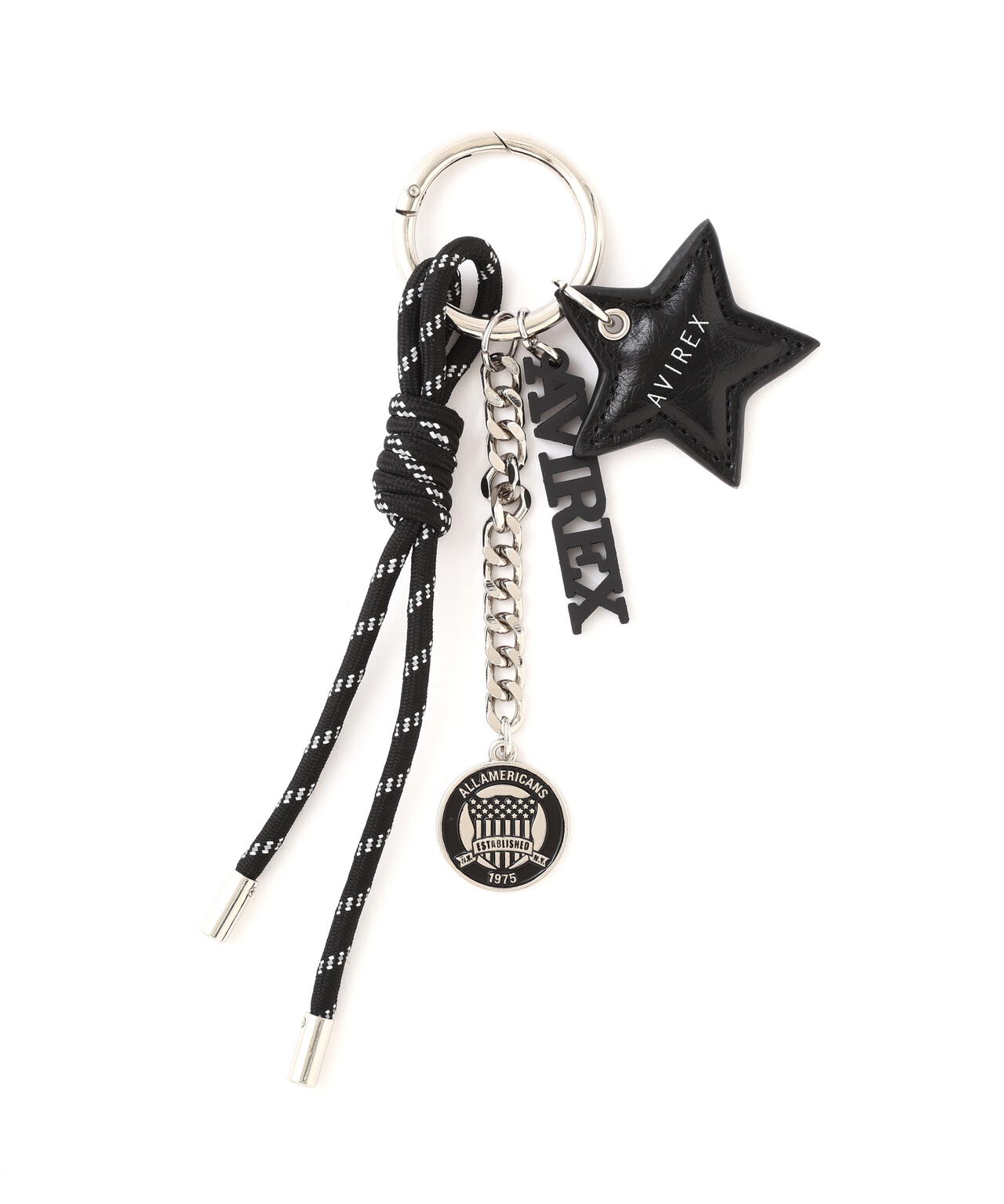 《直営店限定》VARSITY STAR KEY CHARM
