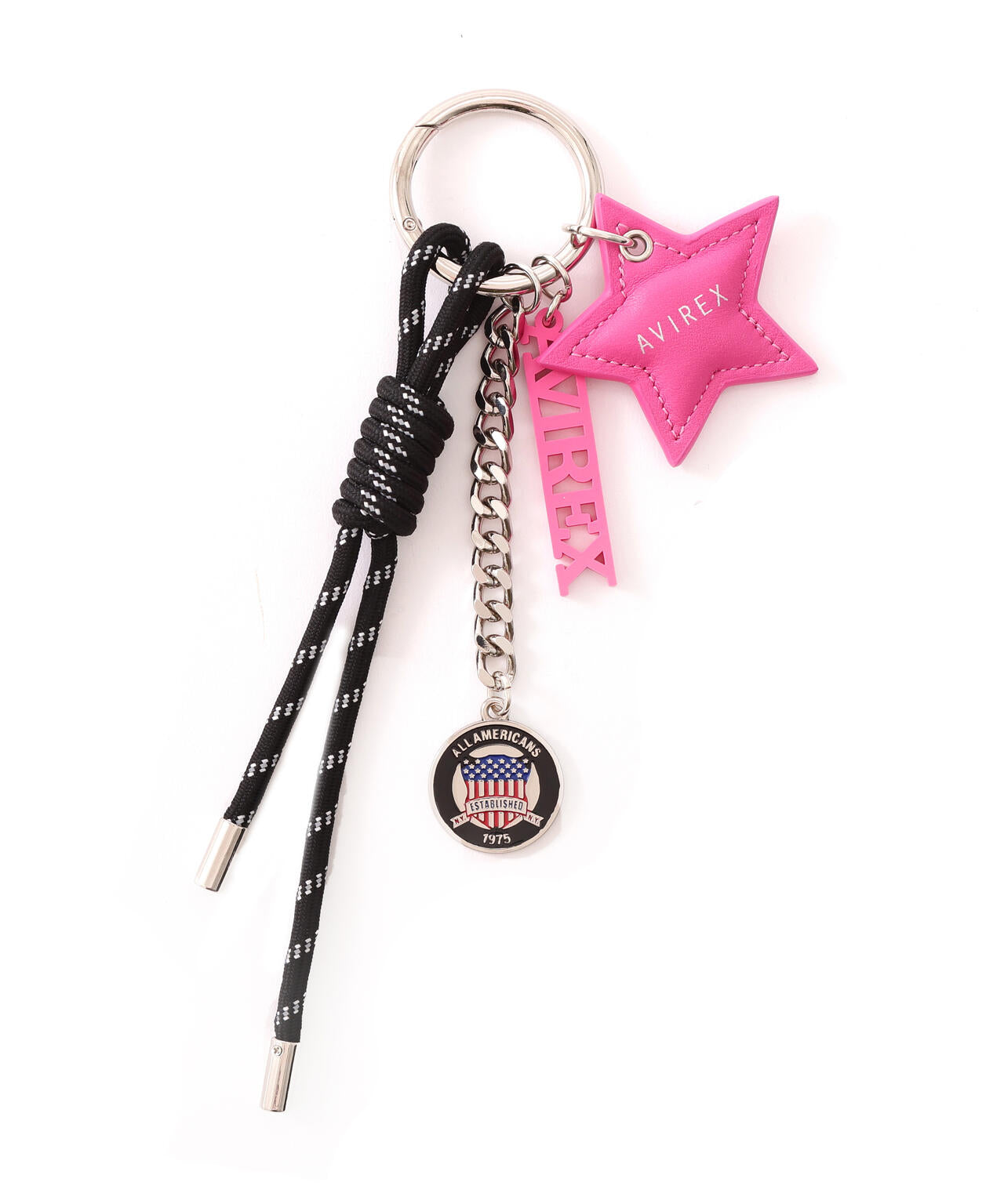 《直営店限定》VARSITY STAR KEY CHARM