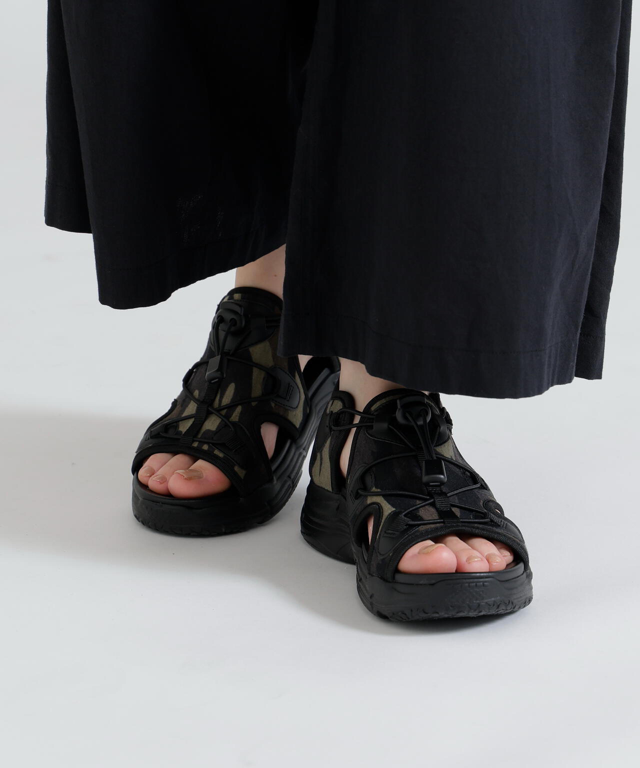 《直営店限定》SPORTY SANDAL(CAMOUFLAGE)