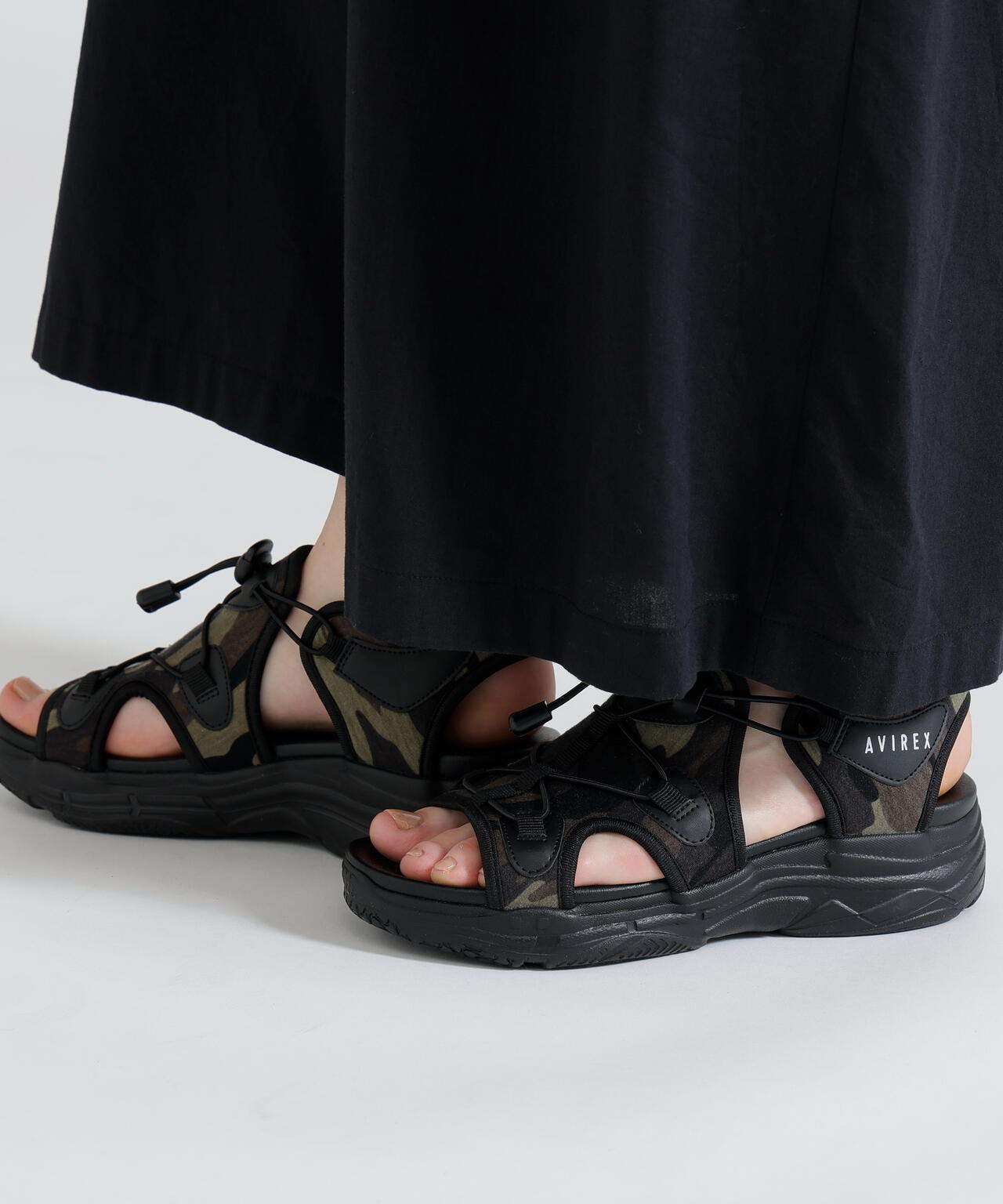《直営店限定》SPORTY SANDAL(CAMOUFLAGE)
