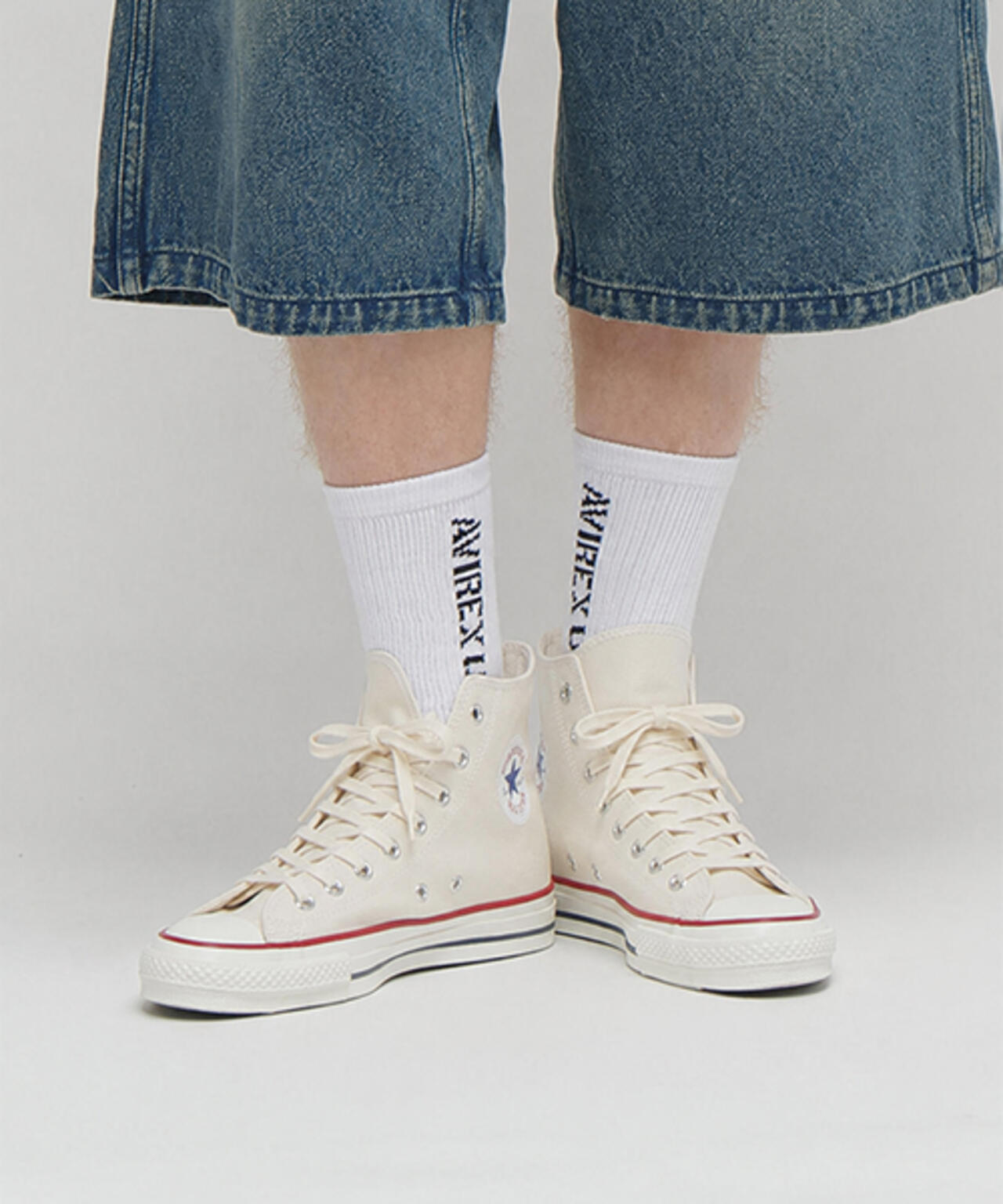 《CONVERSE》CANVAS ALL STAR J HI