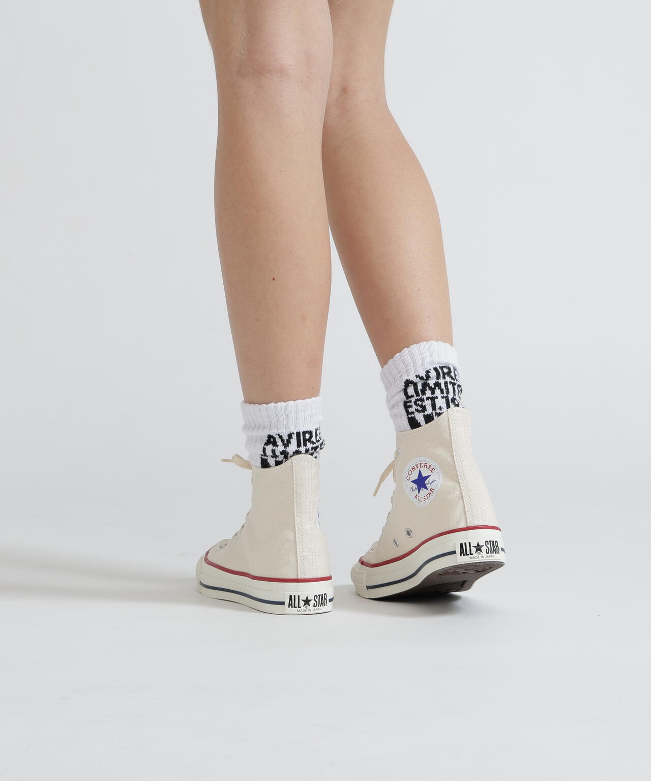 《CONVERSE》CANVAS ALL STAR J HI