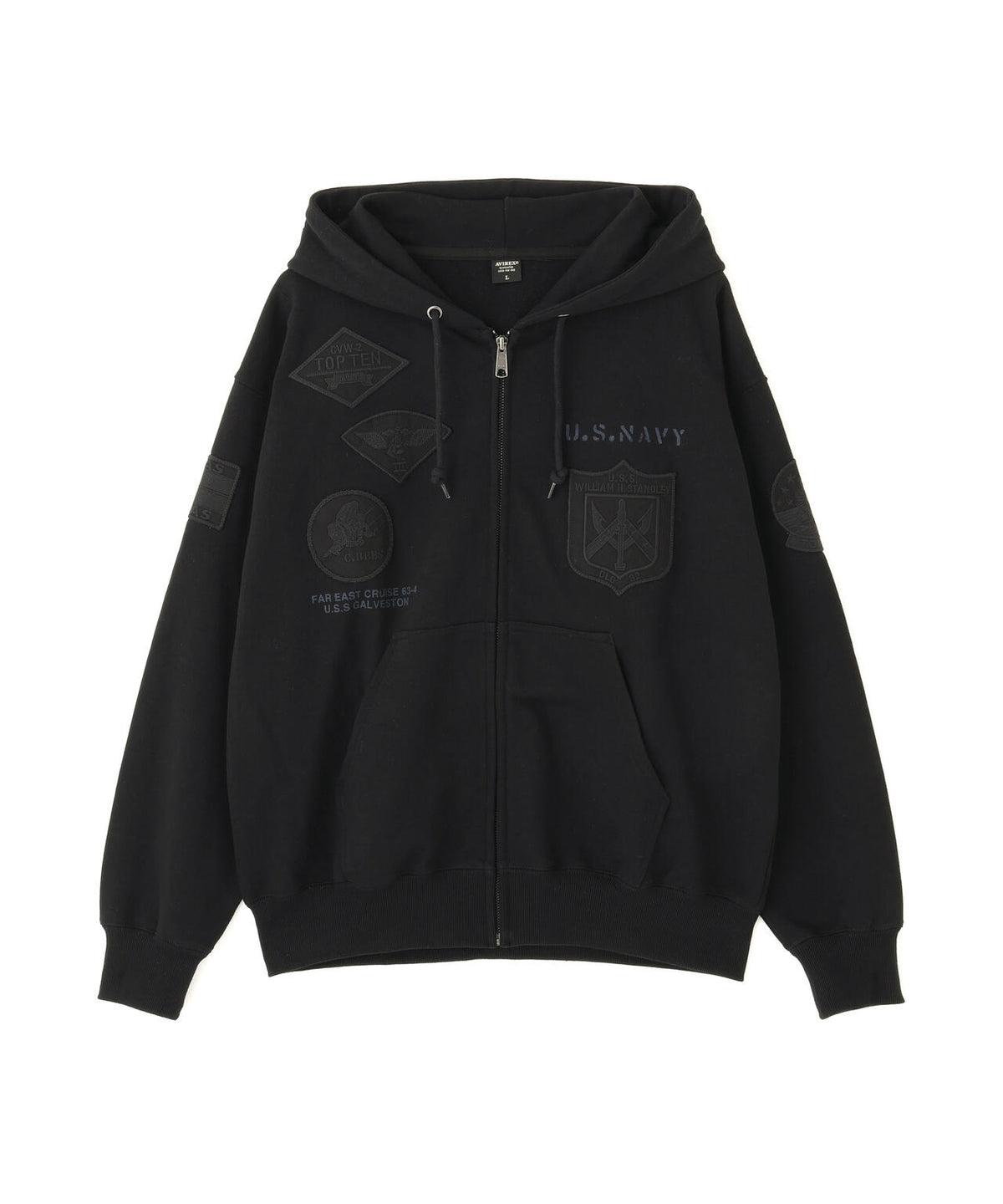 《WEB&DEPOT限定》TOPGUN SWEAT ZIP HOODIE