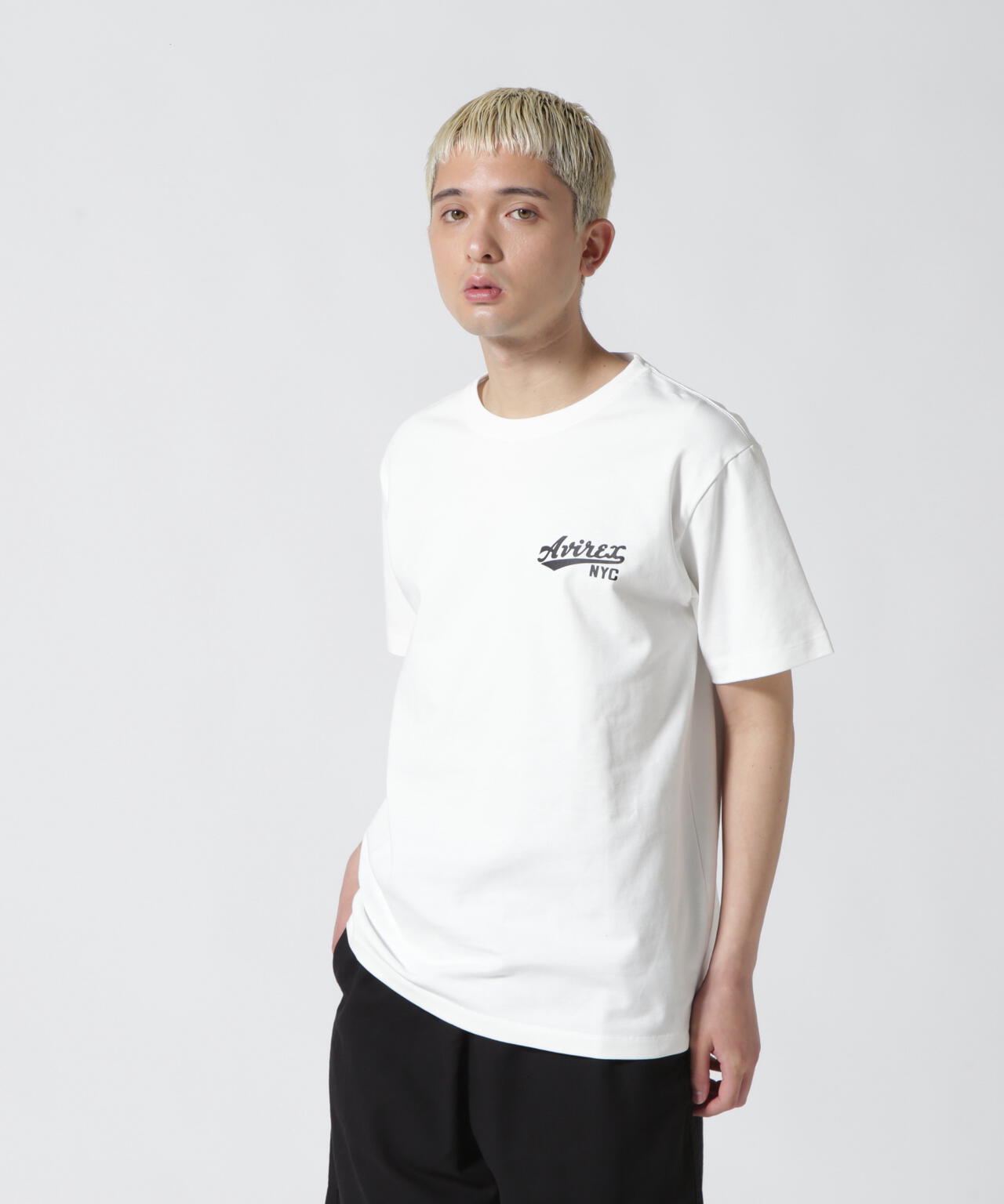 《WEB&DEPOT限定》S/S CREW NECK T STAR SPANGLED BANNER/クルーネック Tシャツ 星条旗