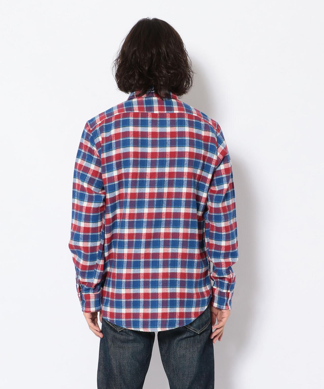 長袖 ヴィエラチェックシャツ【DAILY/デイリー】/CHECK SHIRT