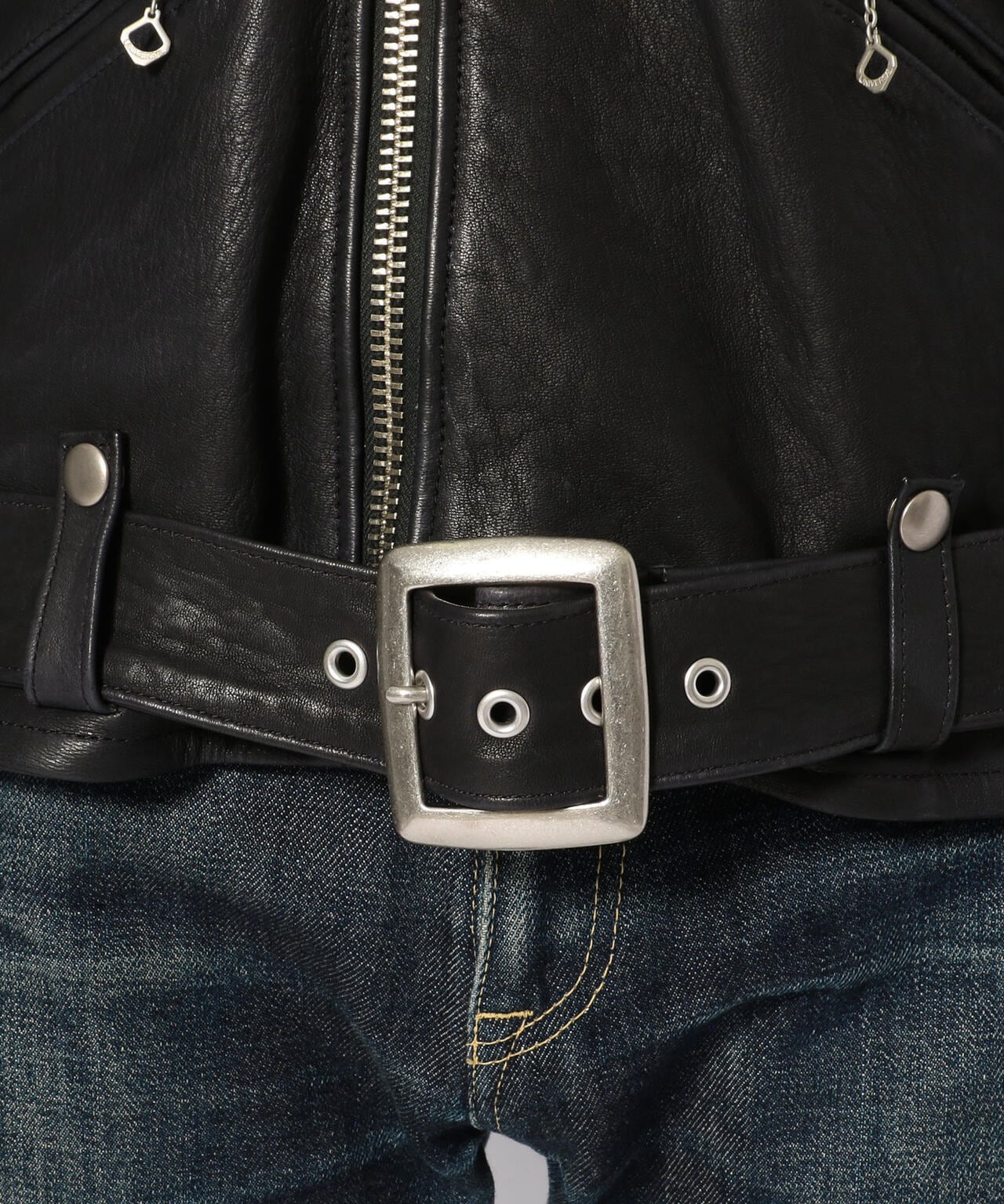 【直営限定】D-ポケ レザージャケット/D-POCKET DEER LEATHER JACKET