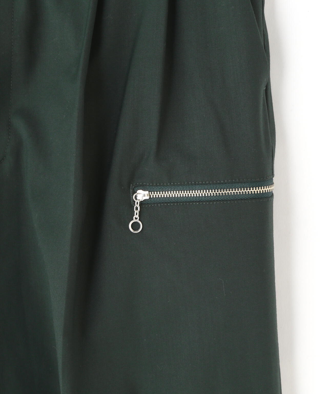 Dankeschon/ダンケシェーン/TR ZIP WIDE PANTS/ジップワイドパンツ