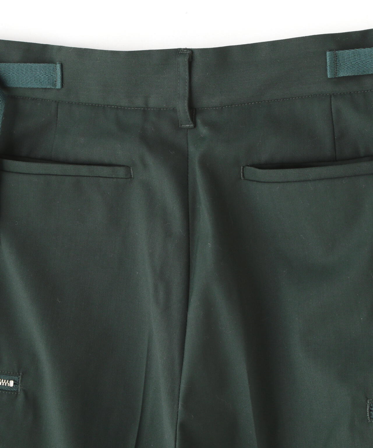Dankeschon/ダンケシェーン/TR ZIP WIDE PANTS/ジップワイドパンツ