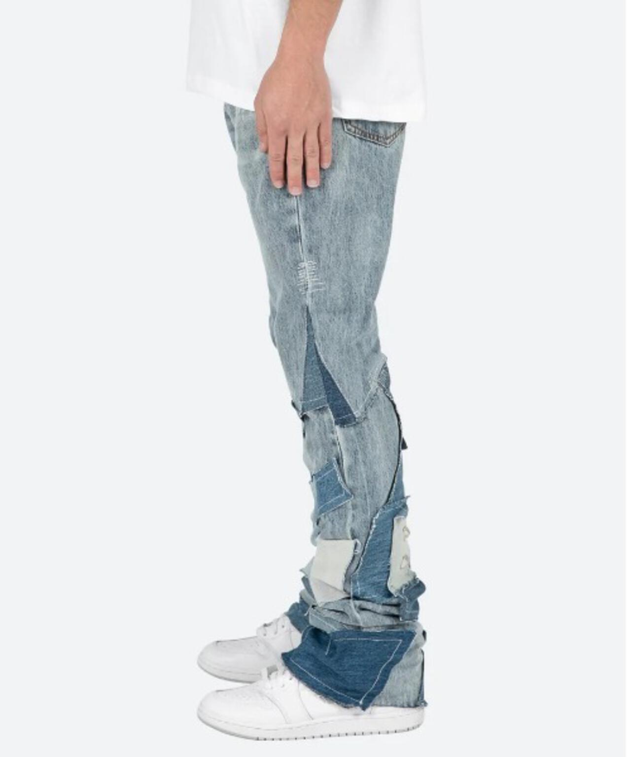 mnml/ミニマル/B424 Patch Flare Denim