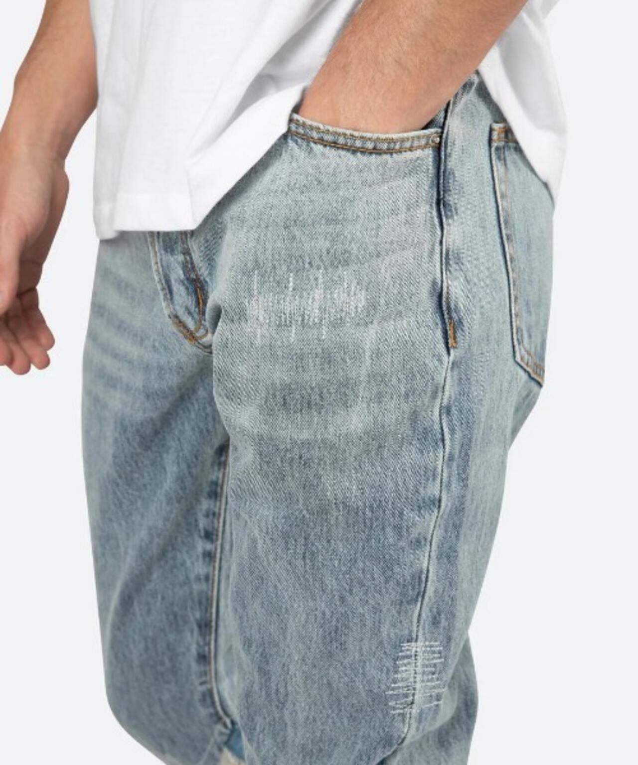 mnml/ミニマル/B424 Patch Flare Denim
