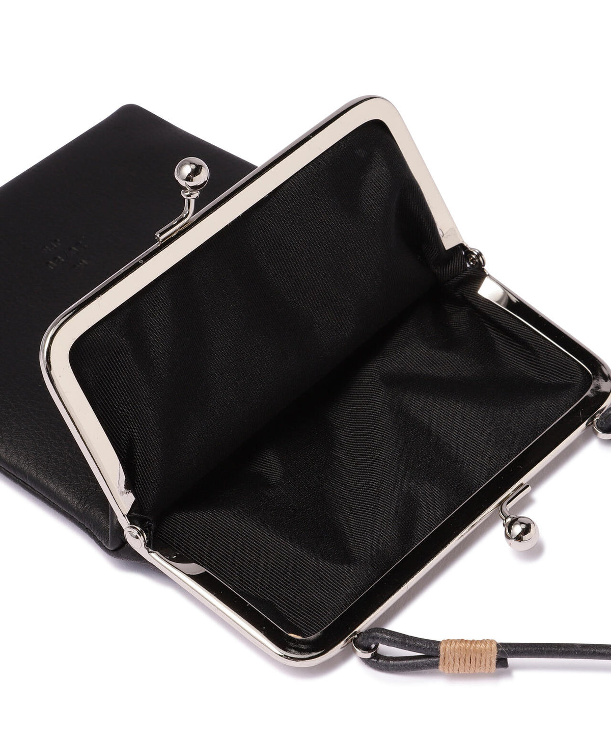 【20/80】トゥエンティーエイティー/SHRINK LEATHER GAMAGUCHI SQUARE SHOULDER BAG/バッグ