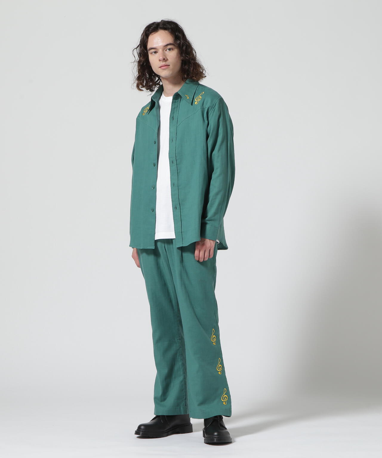 Lamrof/ラムロフ/W Ganze Westen Peace Shirts