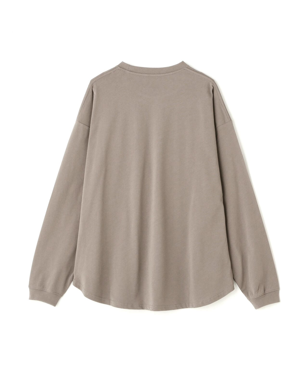 A4A/エーフォーエー/強撚糸ラウンドロングスリーブTシャツ