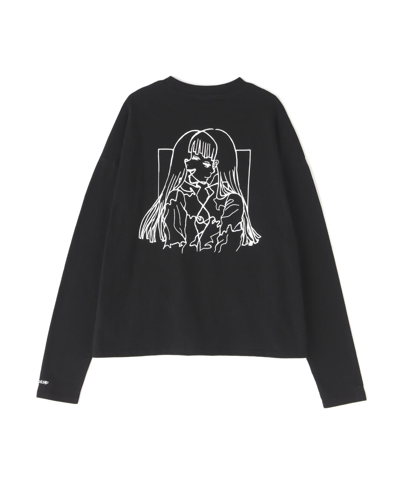 gibous×LHP/ギボス×エルエイチピー/Twins girl long Tshirt/コラボロングスリーブTシャツ