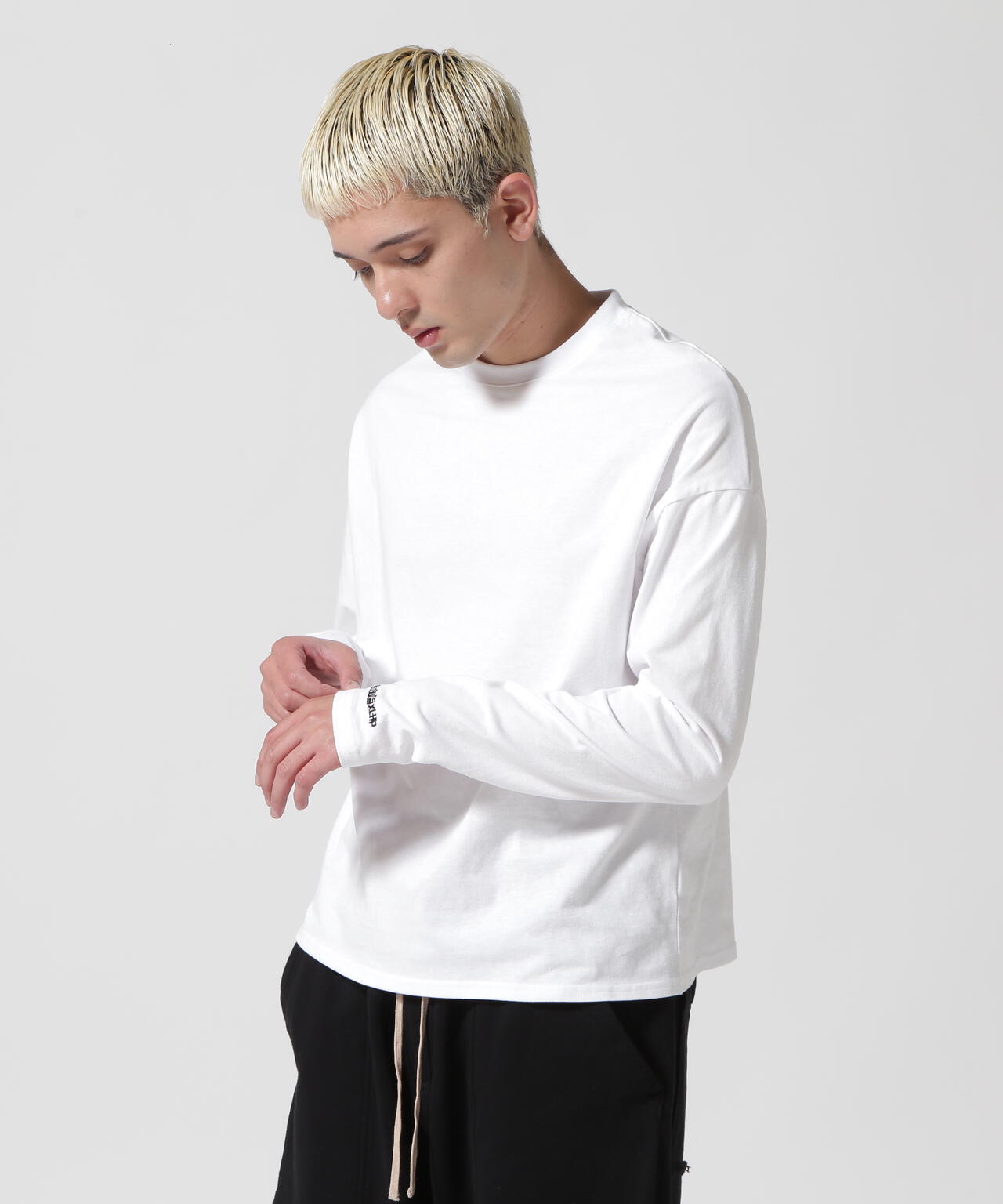 gibous×LHP/ギボス×エルエイチピー/Twins girl long Tshirt/コラボロングスリーブTシャツ