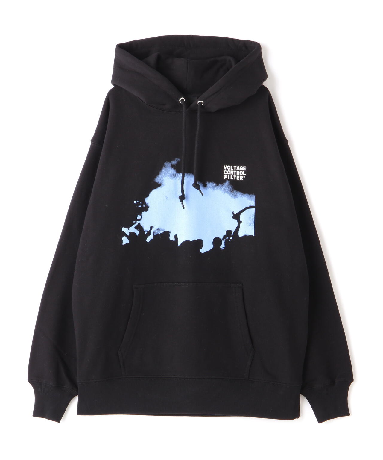 VOLTAGE CONTROL FILTER/ヴォルテージコントロールフィルター/Print Hoodie Oversized/パーカー