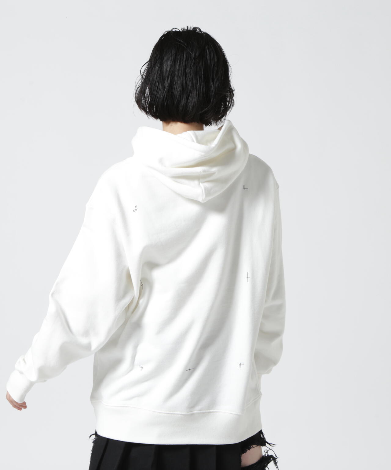 VOLTAGE CONTROL FILTER/ヴォルテージコントロールフィルター/Print Hoodie Oversized/パーカー