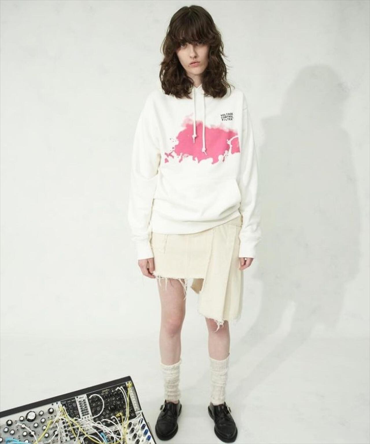 VOLTAGE CONTROL FILTER/ヴォルテージコントロールフィルター/Print Hoodie Oversized/パーカー