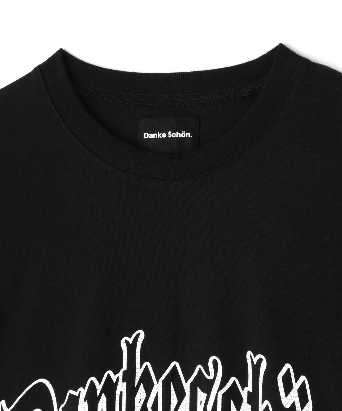 【WEB&DEPOT限定】DankeSchon/ダンケシェーン/DS LST/ロゴロングスリーブT