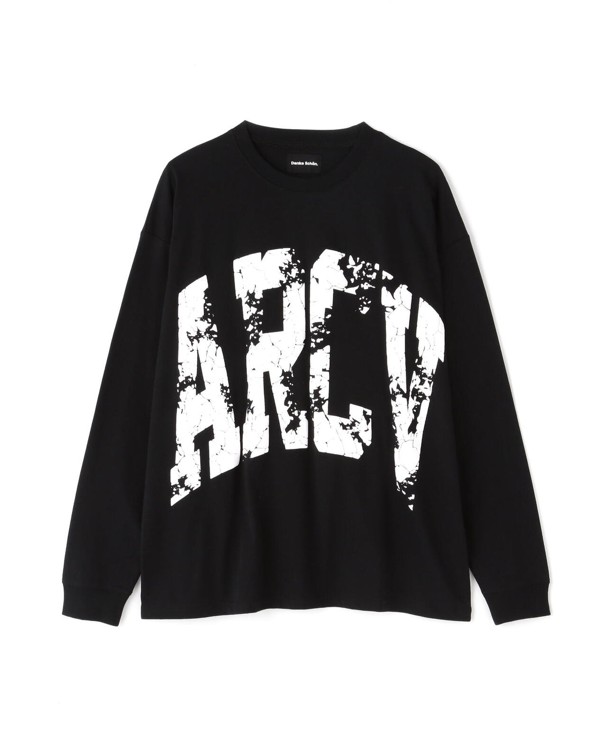 【WEB&DEPOT限定】DankeSchon/ダンケシェーン/ARCV LOGO LST/ロンT