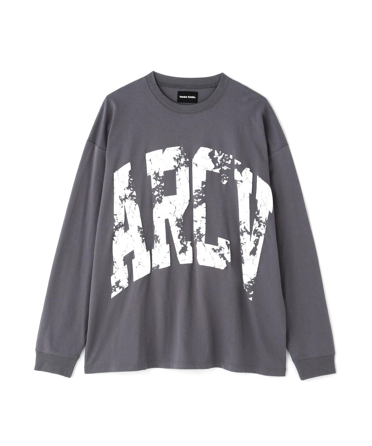 【WEB&DEPOT限定】DankeSchon/ダンケシェーン/ARCV LOGO LST/ロンT