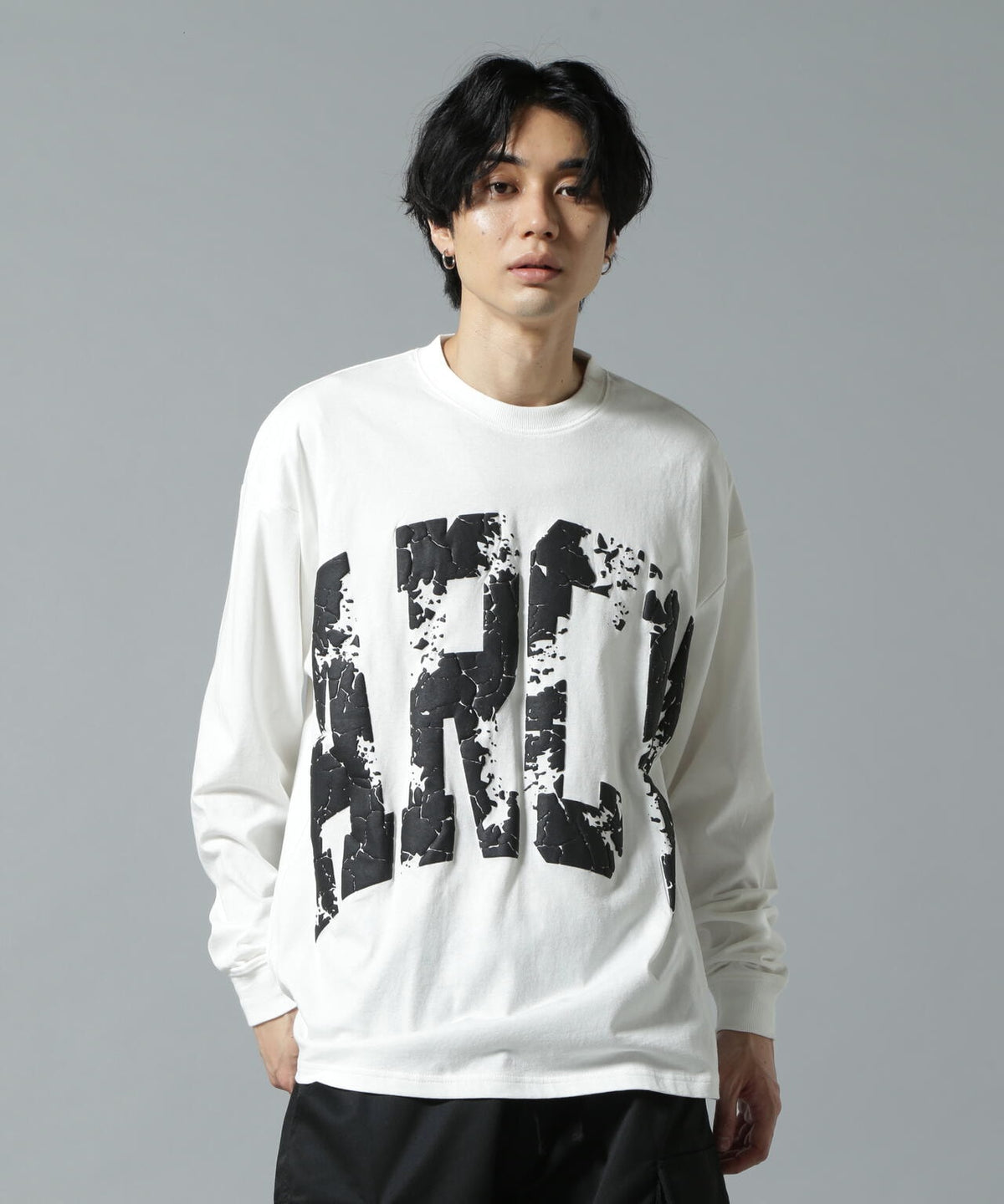 【WEB&DEPOT限定】DankeSchon/ダンケシェーン/ARCV LOGO LST/ロンT