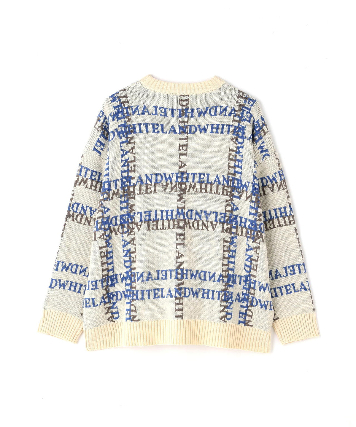【WEB&DEPOT限定】WHITELAND/ホワイトランド/LOGO CHECK CN